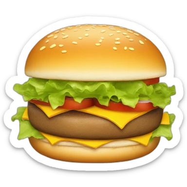 burger technologic sticker