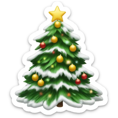 Christmastree sticker