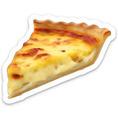 Quiche lorraine sticker