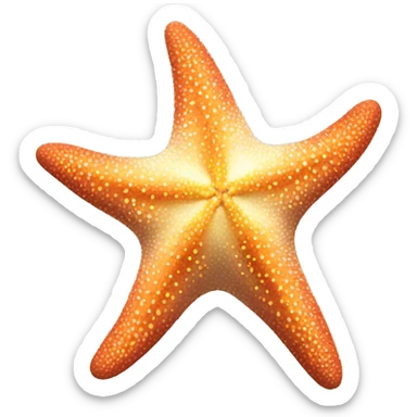 Sea star music sticker