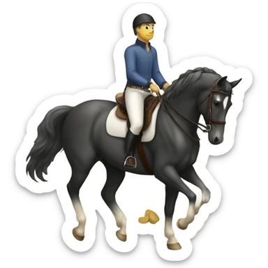 Equitación sticker