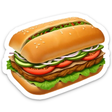 Döner‑Fladenbrot, frisch aufgebacken, leicht geröstet, gefüllt mit saftigem Dönerfleisch, knackigem Salat, Tomaten, Zwiebeln und Kräutersauce. Warme Food‑Fotografie, hohe Details, weiches Licht, Fokus auf Texturen, appetitlich, moderne Restaurant‑Ästhetik, natürliche Farben. sticker