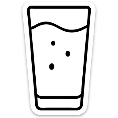 Tall glass of yellow juice, lemonade or pineapple juice with condensation sticker