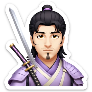 Gentle Samurai sticker