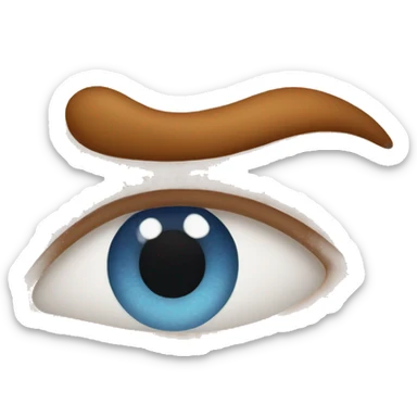  guy blue eyes and freckles  sticker