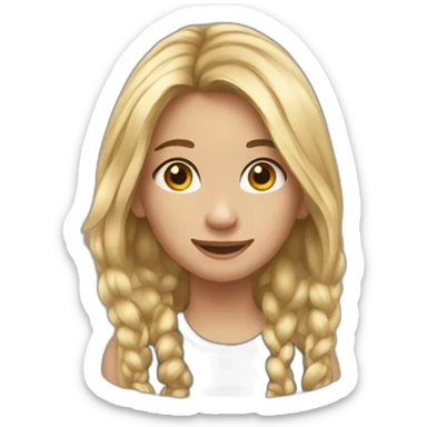 15 year old girl sticker