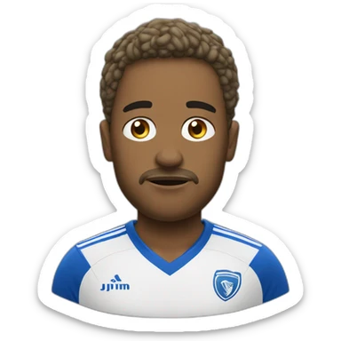 futbolista triste sticker