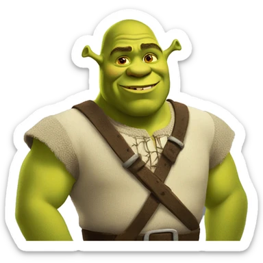shrek sticker