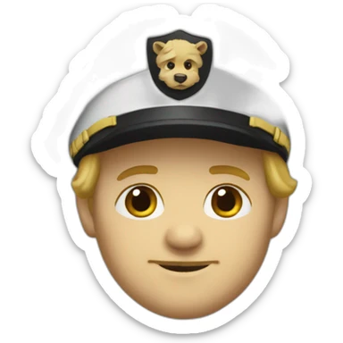 Captain knubby sticker