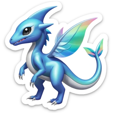 Meloetta-Inteleon-Samurott-Salandit-Latios-Fakémon-creature-hybrid sticker