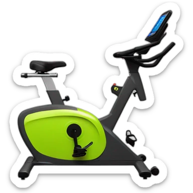 exercise bike sticker