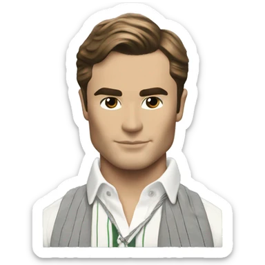 Ralph lauren polo chuck bass sticker