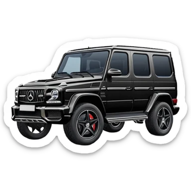 Mercedes AMG g63  sticker