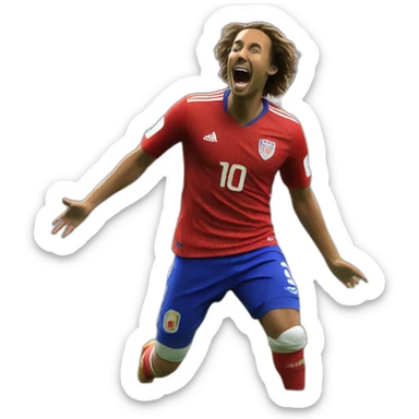 jude bellingham celebrando un gol sticker