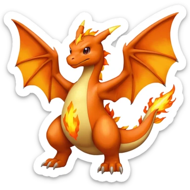 Pokemon drakaufeu sticker