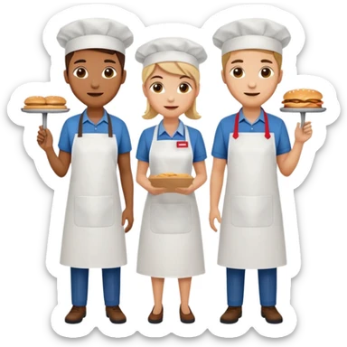 drive thru staff sticker