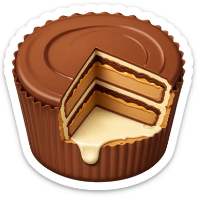 reeses peanut butter cup sticker