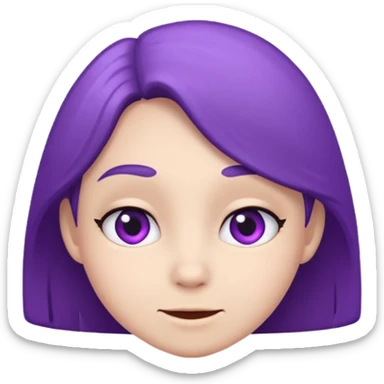 Demon violet 😈 sticker