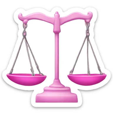 Pink scale  sticker