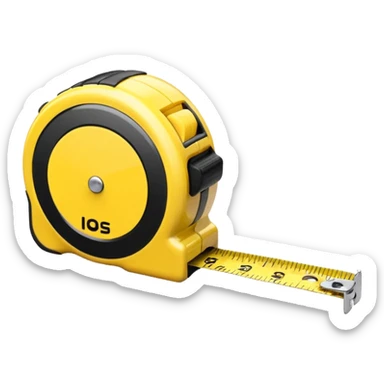 tape measure sticker