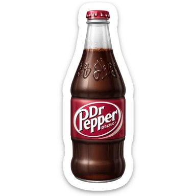 dr pepper sticker