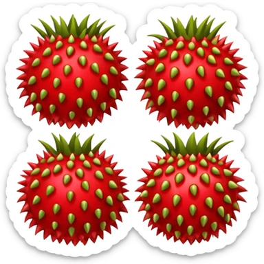 Rambutan sticker