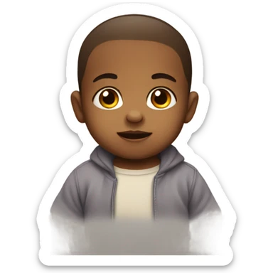 Baby looking sympathetic  sticker