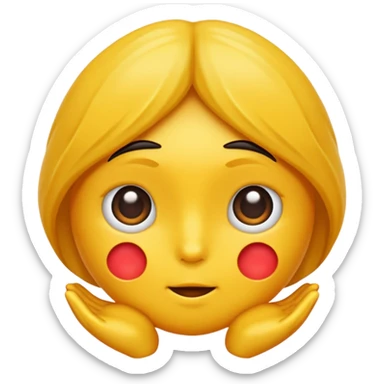 Naked girl showing pussy sticker