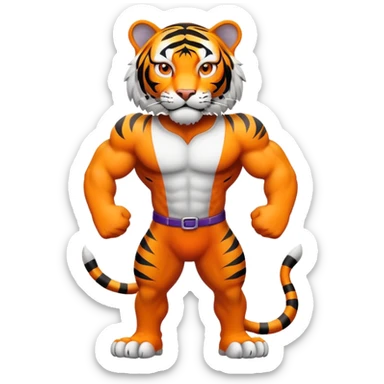 LSU tiger sticker