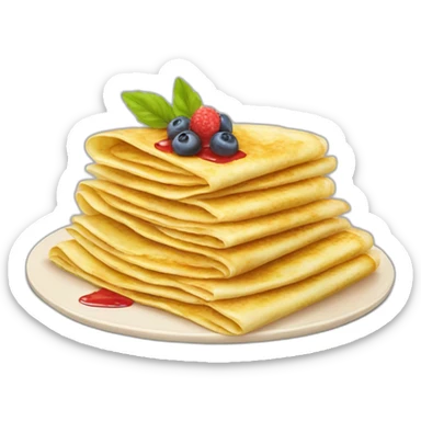 Crêpes sticker