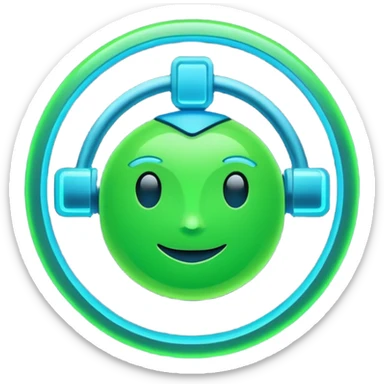 Teletech logo rave  sticker