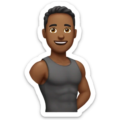 fitness enthusiast sticker