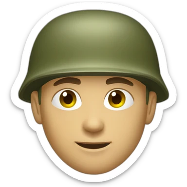 Ukrainian soldier sticker