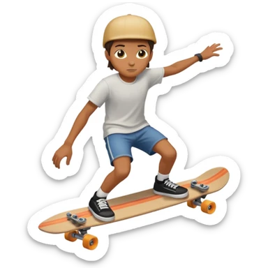 Skateboard genius  sticker