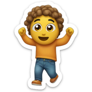 Lapiz cantando y bailando sticker