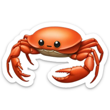 Crab cité love sticker
