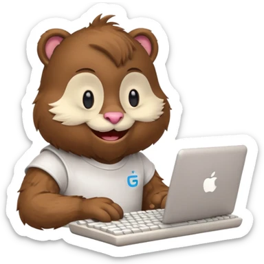 golang mascot coding sticker