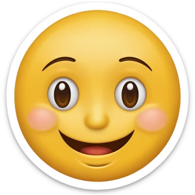 a happy and a sad spanish smiley sticker