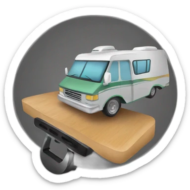 rv navigator podcast mic sticker