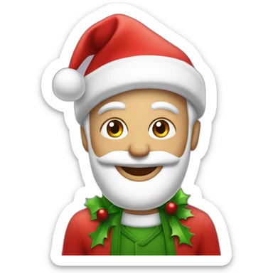 Merry Christmas millionaire  sticker