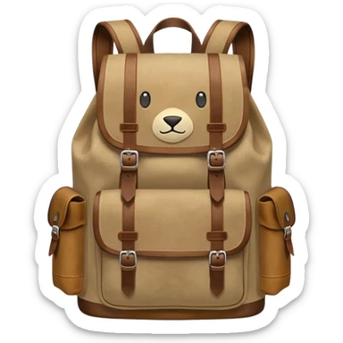Backpack Safari Animal sticker