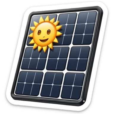 solar panel sticker