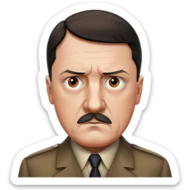Adolf hitler sticker