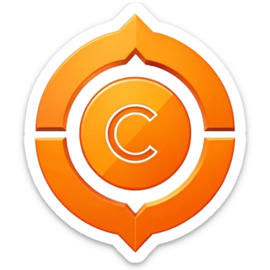 Design a logo for Orange Cash sticker