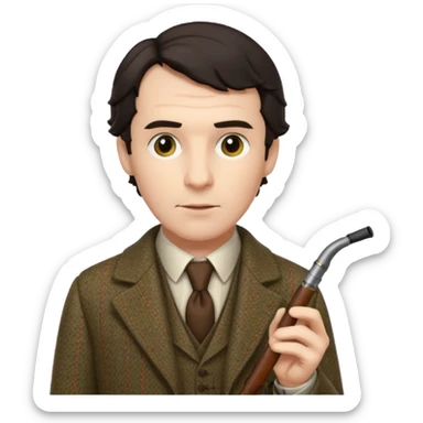 Sherlock Holmes Arthur Conan Doyle stories sticker
