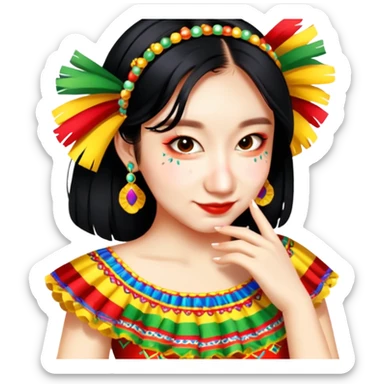 Joyful Reveler sticker