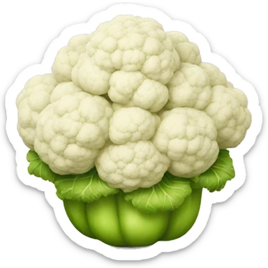 CAULIFLOWER WITH SAUCES sticker