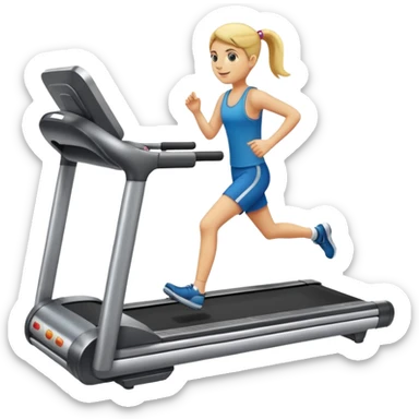 treadmill sticker