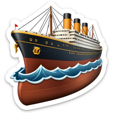 titanic sticker