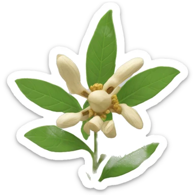 ashwagandha flower sticker